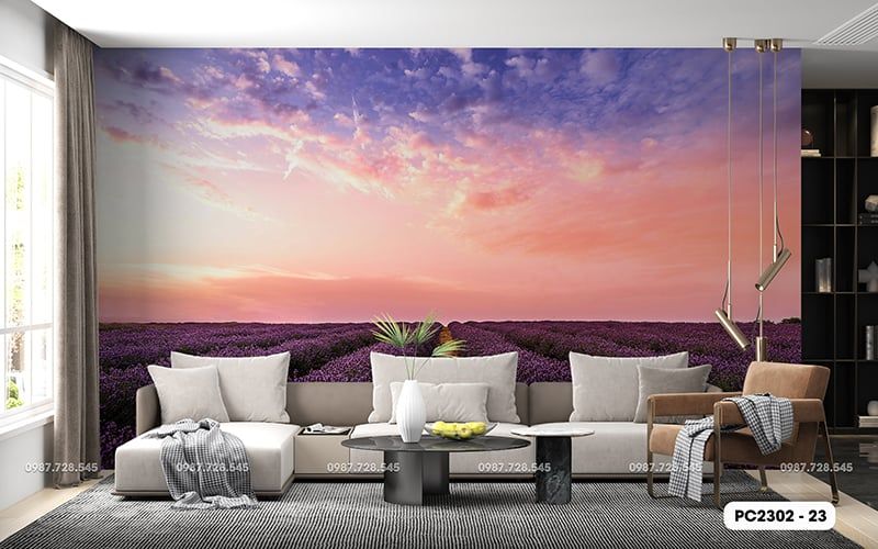 Tranh Dán Tường Phong Cảnh 3D 5D 8D - PC2302 - 23