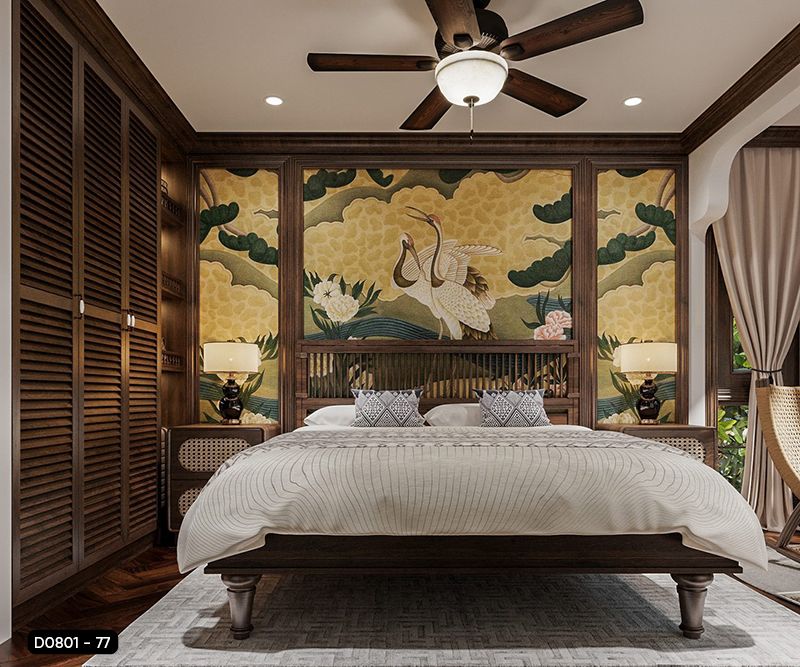 Tranh Dán Tường Indochine 3D 5D 8D - D0801 - 77