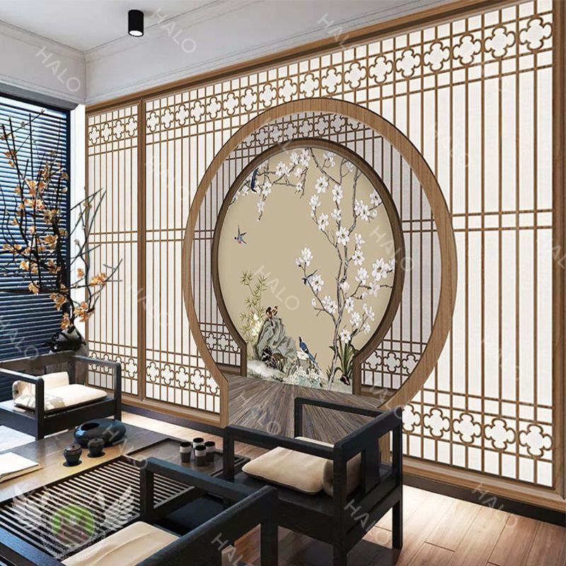 Tranh Dán Tường Indochine 3D 5D 8D - ID128