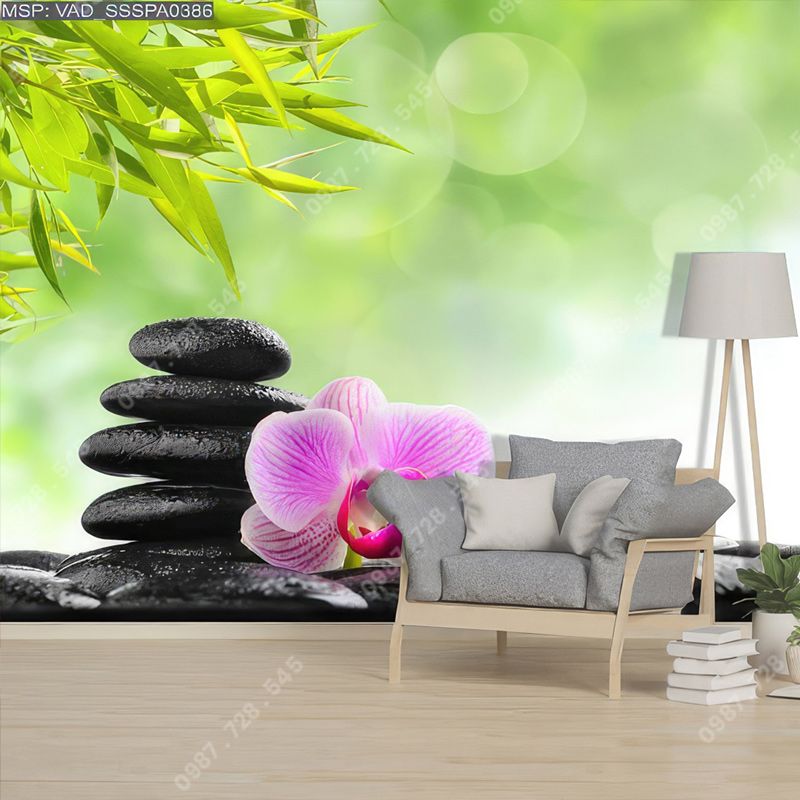 Tranh Dán Tường Spa 3D 5D 8D - SP04