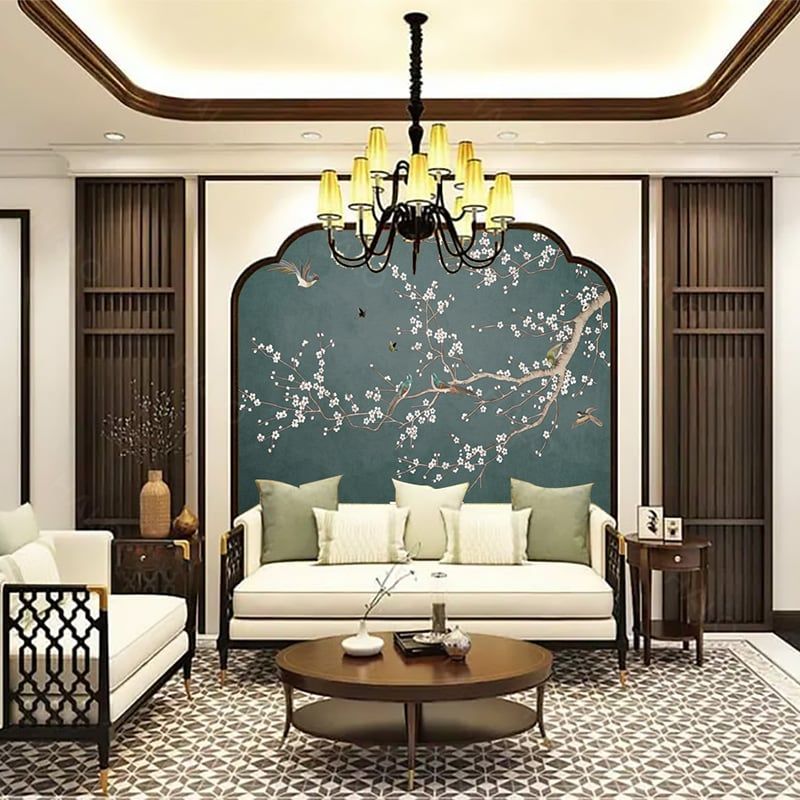 Tranh Dán Tường Indochine 3D 5D 8D - ID57