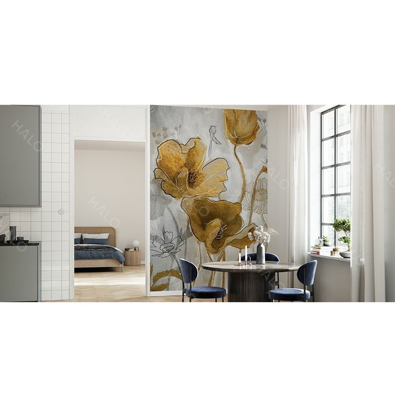Tranh Dán Tường Hoa 3D 5D 8D - TH102
