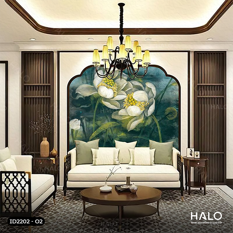 Tranh Dán Tường Indochine 3D 5D 8D - ID2202 - 02