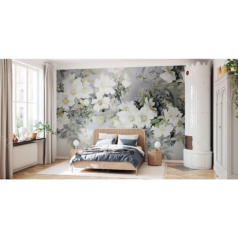 Tranh Dán Tường Hoa 3D 5D 8D - TH107