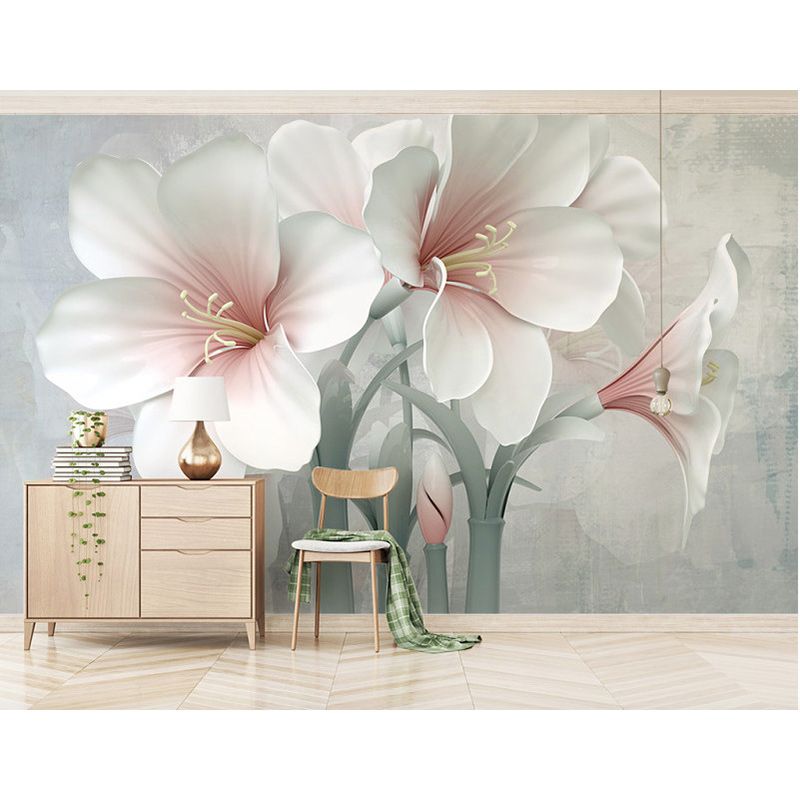 Tranh Dán Tường Hoa 3D 5D 8D - TH54