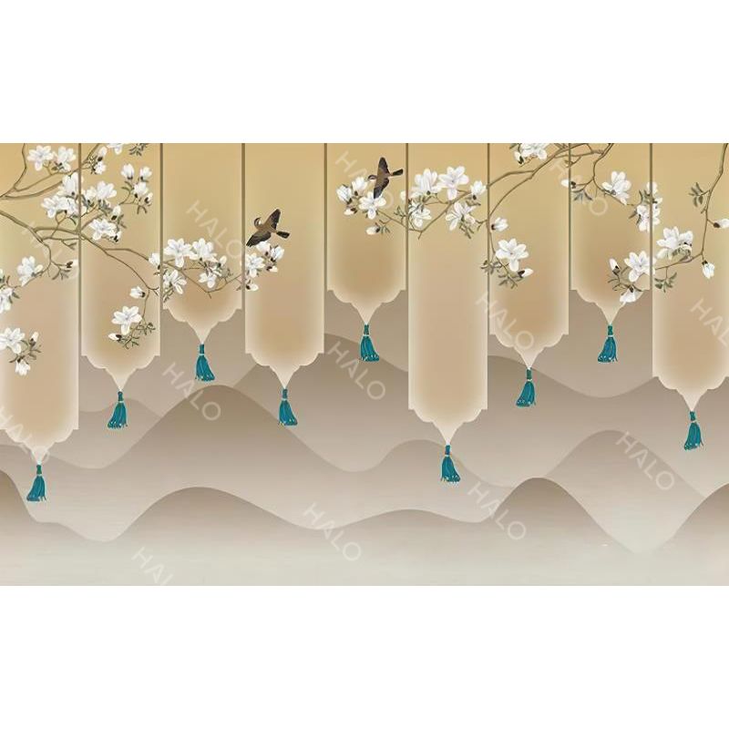 Tranh Dán Tường Indochine 3D 5D 8D - ID131