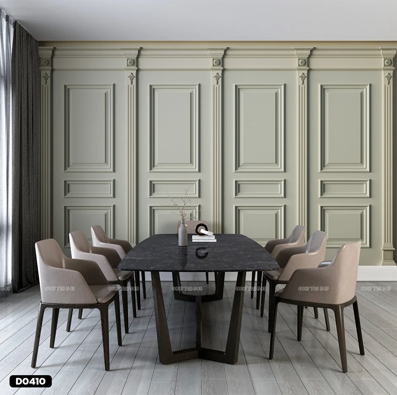 Tranh Dán Tường Giả Phào Khung 3D 5D 8D - D0410