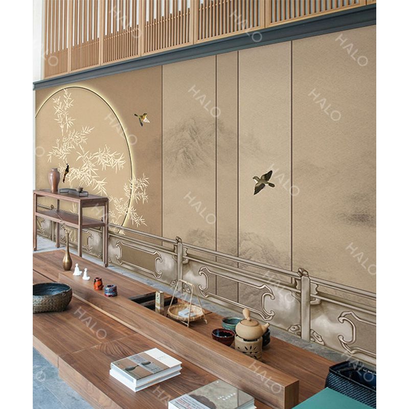 Tranh Dán Tường Indochine 3D 5D 8D - ID134