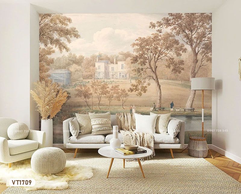 Tranh Dán Tường Phong Cảnh 3D 5D 8D - VT1709