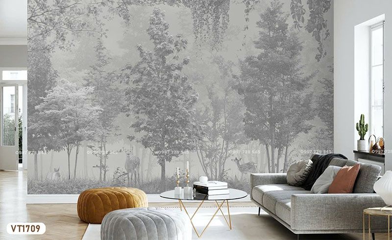Tranh Dán Tường Phong Cảnh 3D 5D 8D - VT1709