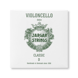 Dây đàn Violon Cello Jargar, Classic, D, Green