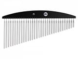 Nhạc Cụ Gõ Barchimes Meinl HCH2BK Headliner series, single row, 33 Bars, Silver anodized