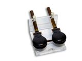 Chân Nhạc Cụ Gõ Castanets machine Frank Epstein, doorzichtig acryl