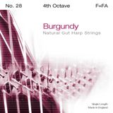 Dây đàn Pedal harp Bow Brand Burgundy Natural Gut 4TH OCT F