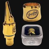 Cap & Ligature Saxophone Alto JodyJazz Power Ring HRA1 Gold