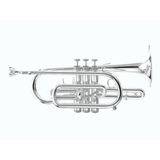 Kèn Cornet Bb Stomvi Forte 5004 Silver Plated