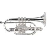 Kèn Cornet Bb Besson BE928G-2-0, Goldbrass Bell, Silver Plated