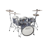 Shellset Adams 30th Anniversary Rock set 5-parts, 22-10-12-14-16, Black Oyster 2 (exclusive Cymbals and hardware)