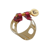 Ligature Saxophone Alto & Clarinet Bb Duo Gold Lacquered BG LD0