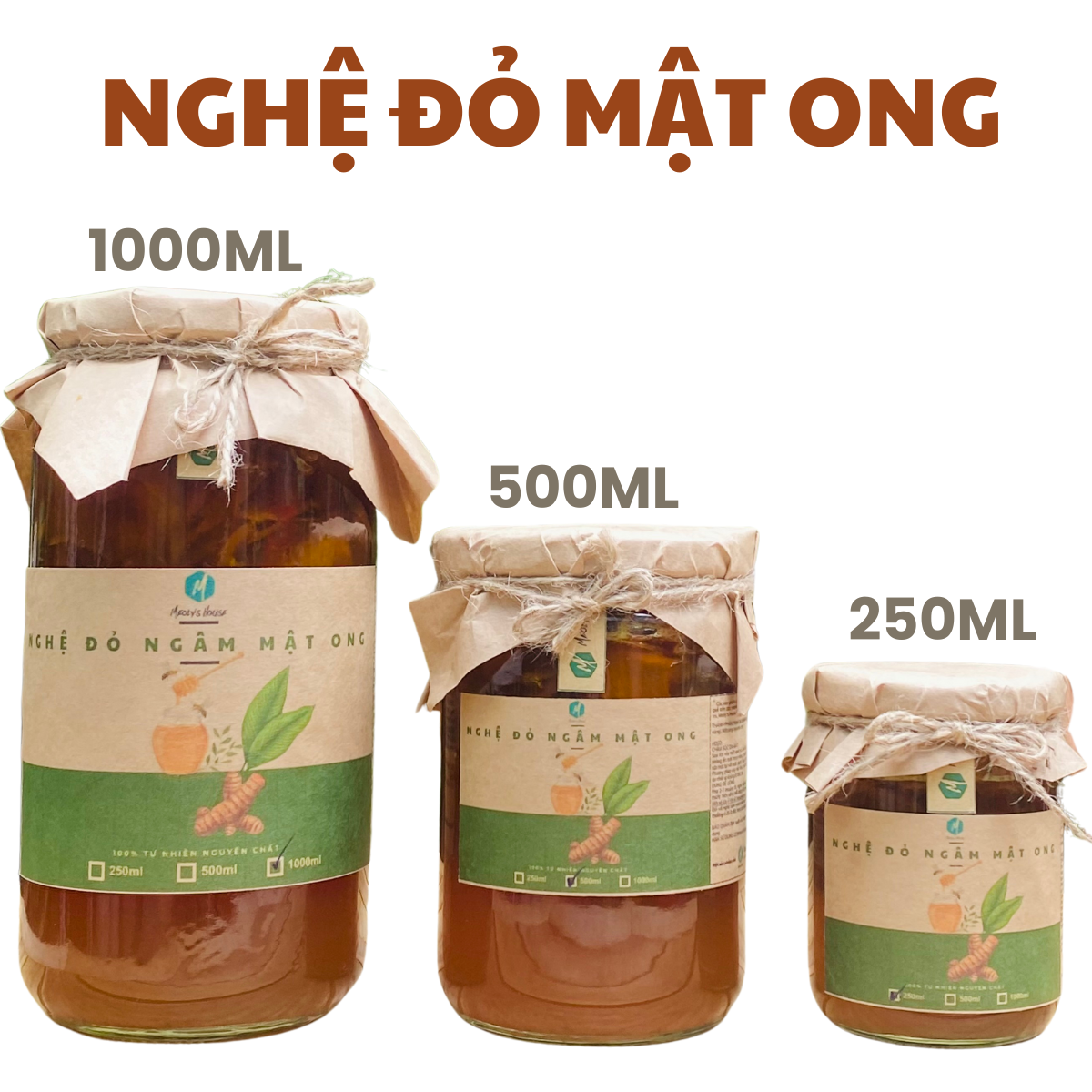 Nghệ đỏ ngâm mật ong