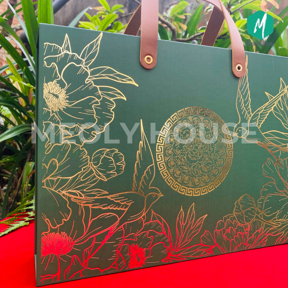 Hộp Quà 6 Hủ Yến Chưng 50% Yến Meoly House Song Én Quà Tết Quà Biếu Quà Tặng Sang Trọng