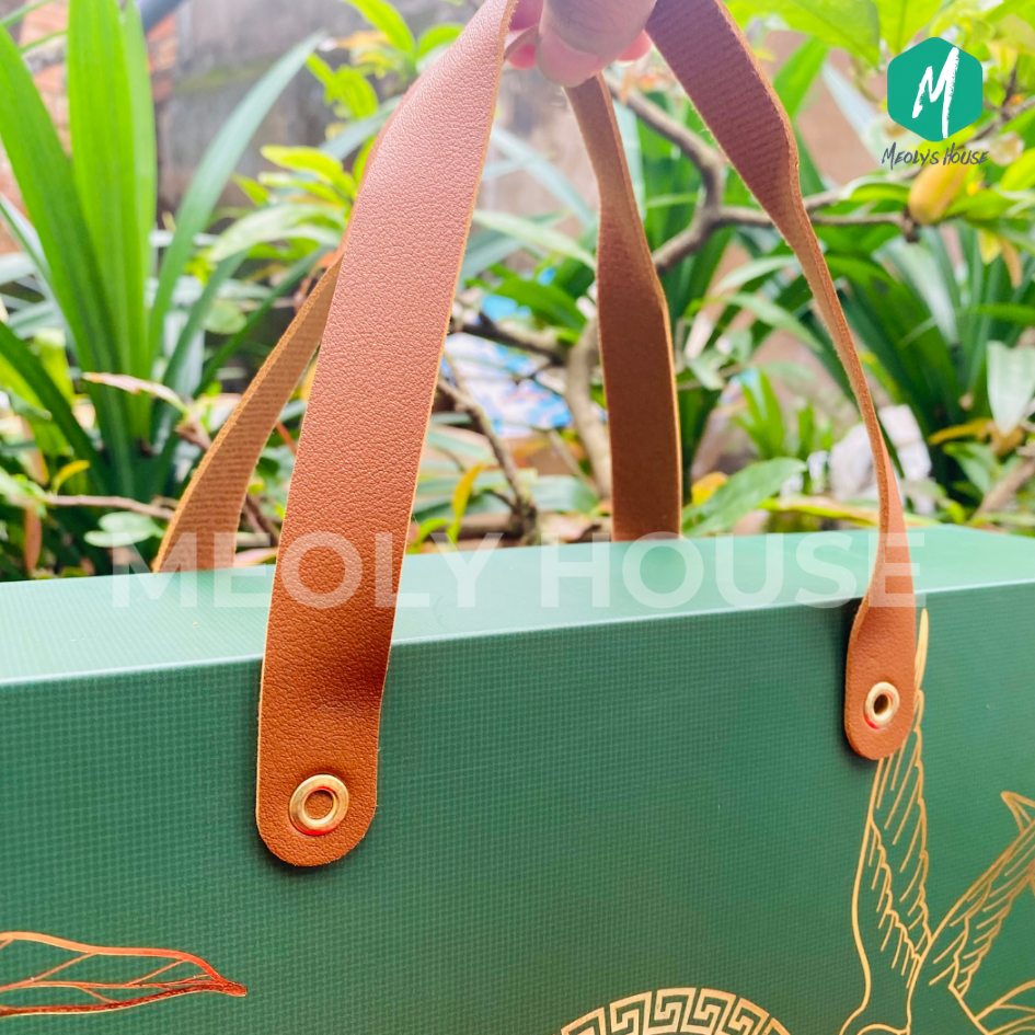 Hộp Quà 6 Hủ Yến Chưng 50% Yến Meoly House Song Én Quà Tết Quà Biếu Quà Tặng Sang Trọng