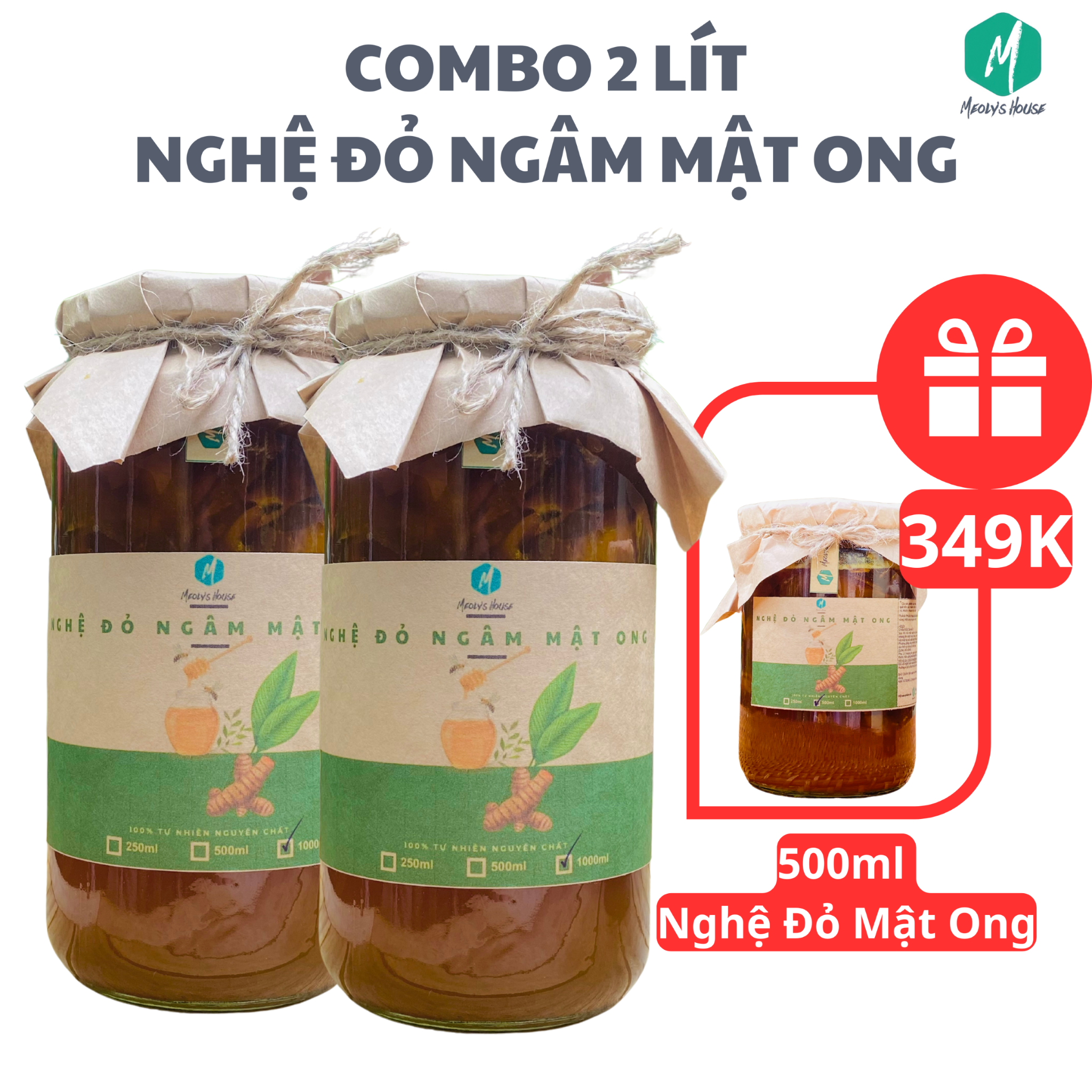 Nghệ đỏ ngâm mật ong