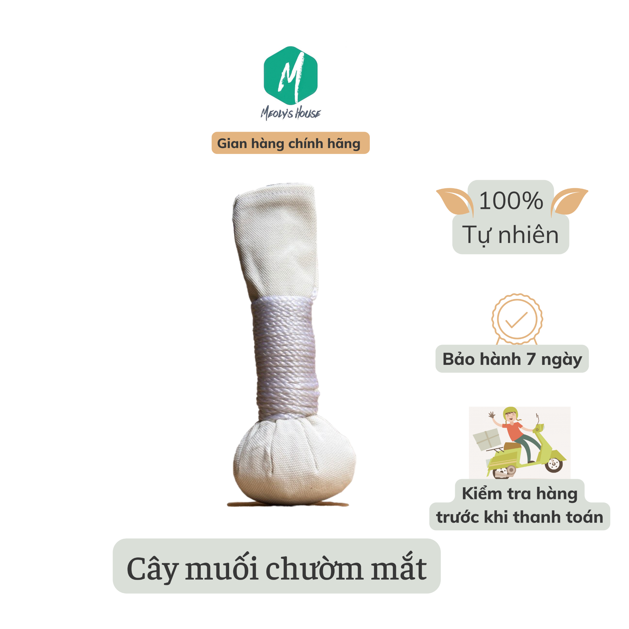 Cây muối chườm mắt thảo dược