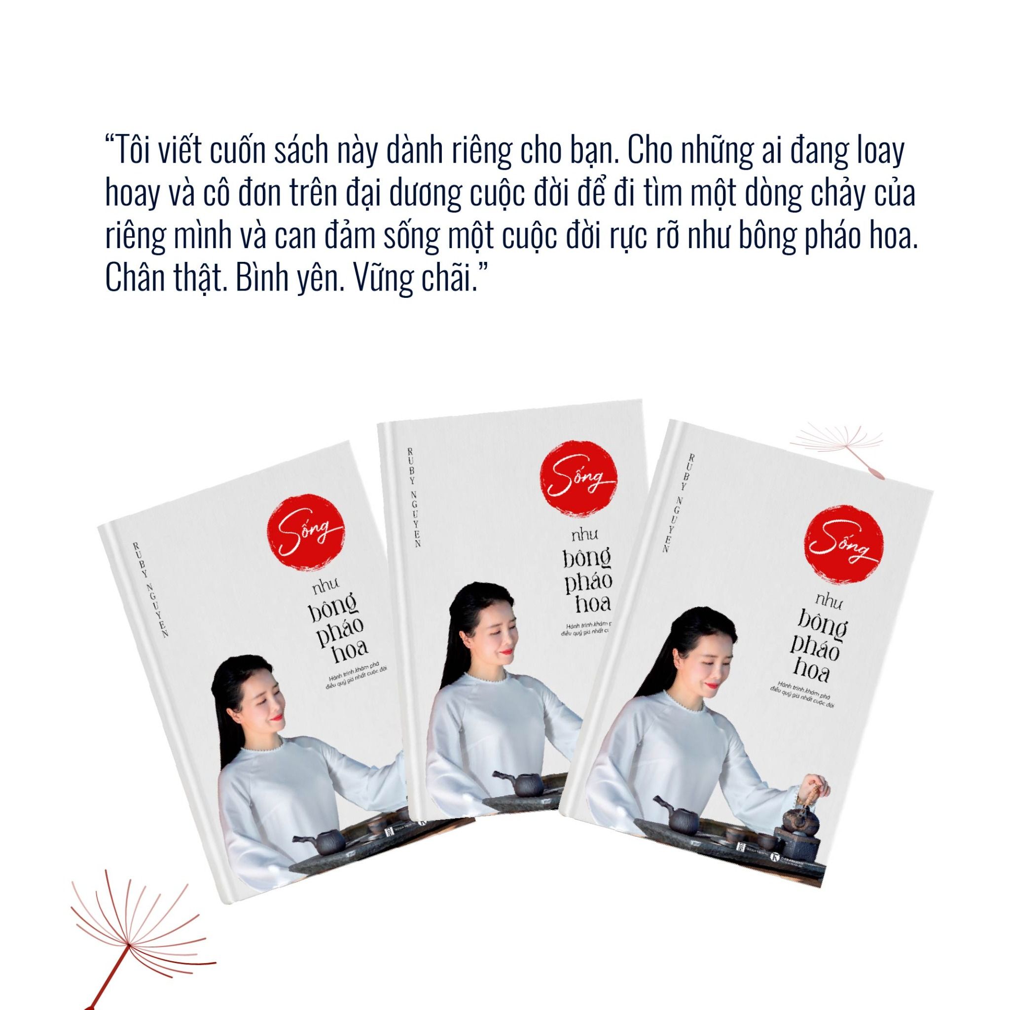 Sách SỐNG NHƯ BÔNG PHÁO HOA