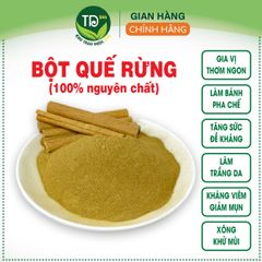 Bột quế rừng Yên Bái nguyên chất, gia vị nấu ăn, làm đẹp 100% từ thiên nhiên, cực an toàn