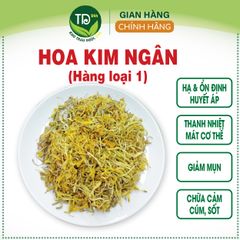 [Hàng Siêu Đẹp] Trà hoa kim ngân, thanh nhiệt, giải độc, hạ đường huyết, giảm mụn, lợi tiểu, hạ cholesterol