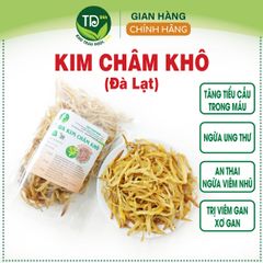 Hoa kim châm Đà Lạt khô chính hiệu, giúp tăng tiểu cầu, chống tắc tia sữa, ngủ ngon