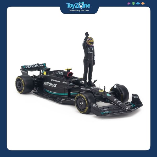 Mô hình xe F1 Mercedes-AMG F1 W14 E Perfomance W/ Driver 1:24