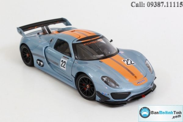 Mô hình xe ô tô Porsche 918 RSR 1:24 Welly – Cửa hàng Toyzone