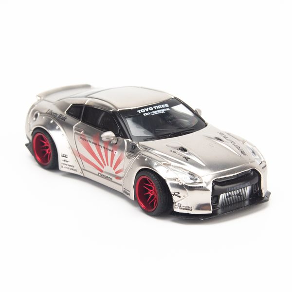 Mô hình xe Nissan GT-R R35 2009 Liberty Walk LB Works 1:64 MiniGT