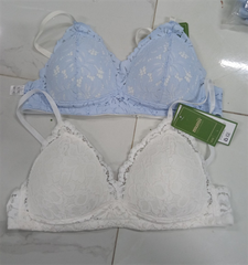 Bralette Munii chân ngực chất ren hoa bảng lưng mỏng BR00901