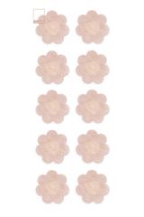 Combo hộp giấy dán nhũ hình hoa gồm 30 cặp D115
