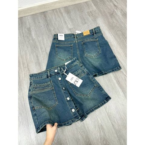 Quần Giả Váy Jeans Za.ra size Dưới 60kg