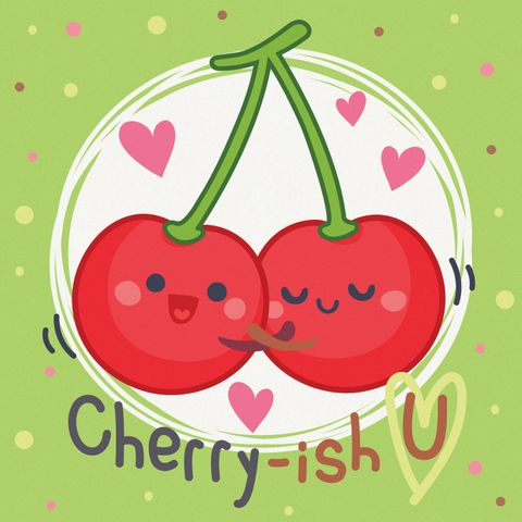  Puzzle Postcard - Cherry-ish U 