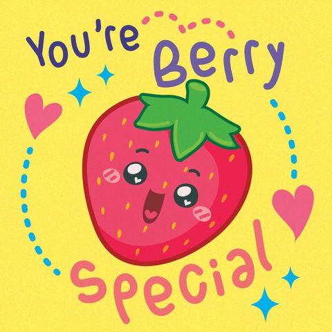  Puzzle Postcard - You are berry special 