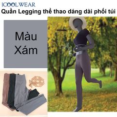 Quần legging thể dài có túi VG057A