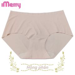 Combo 3 quần lót su tăm nữ iMERRY cạp cao không viền mỏng nhẹ VQ042