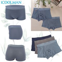 Combo 3 quần lót nam ICOOLWEAR Boxer Bamboo cao cấp kháng khuẩn khử mùi - VN007