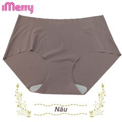 Combo 3 quần lót su tăm nữ iMERRY cạp cao không viền mỏng nhẹ VQ042