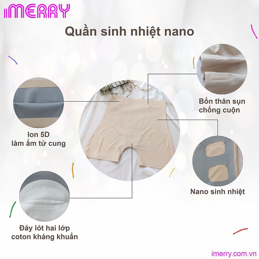 Quần Gen Bụng Nano iMERRY VQ063