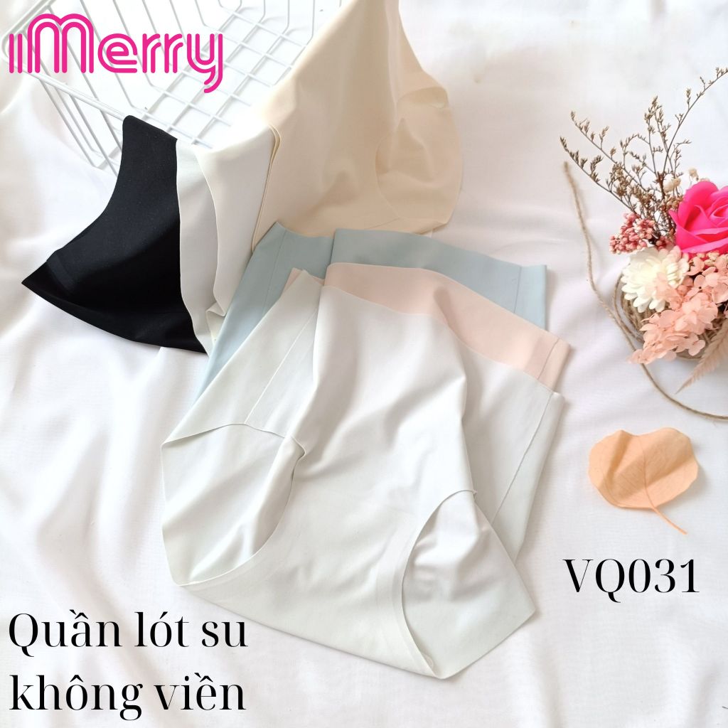 Combo 3 quần lót su nữ iMERRY không viền không đường may cạp cao, thiết kế mặt sau nâng mông,vải mềm mại thoáng mát VQ031