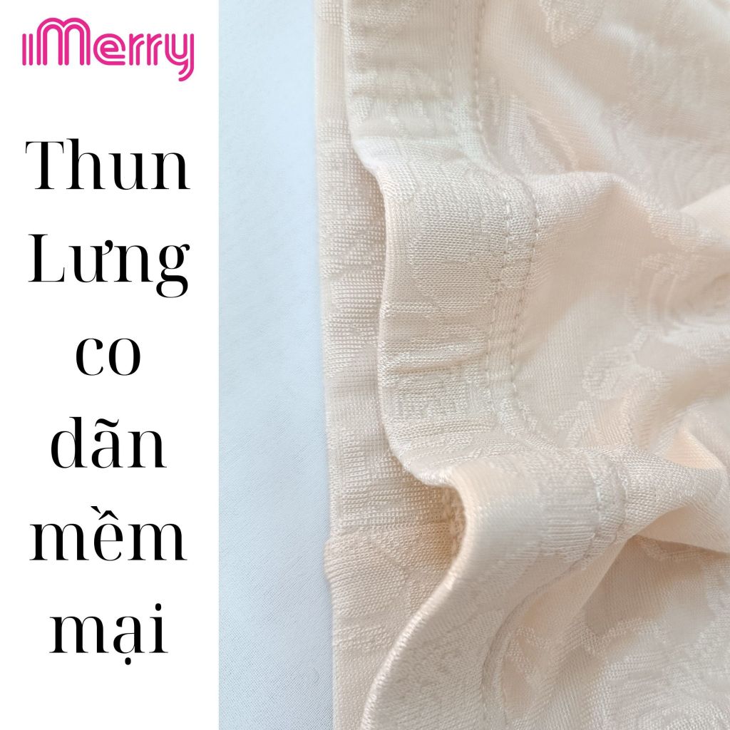 Combo 3 quần mặc váy nữ iMERRY chất vải lụa hoa phối ren cao cấp VQ113