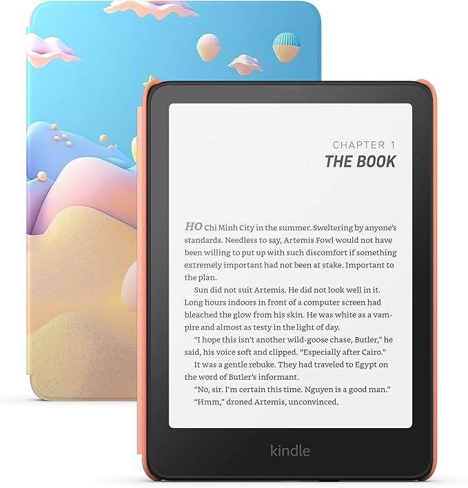 Kindle Paperwhite 6 12th Kids kèm Cover chính hãng Amazon - 16Gb
