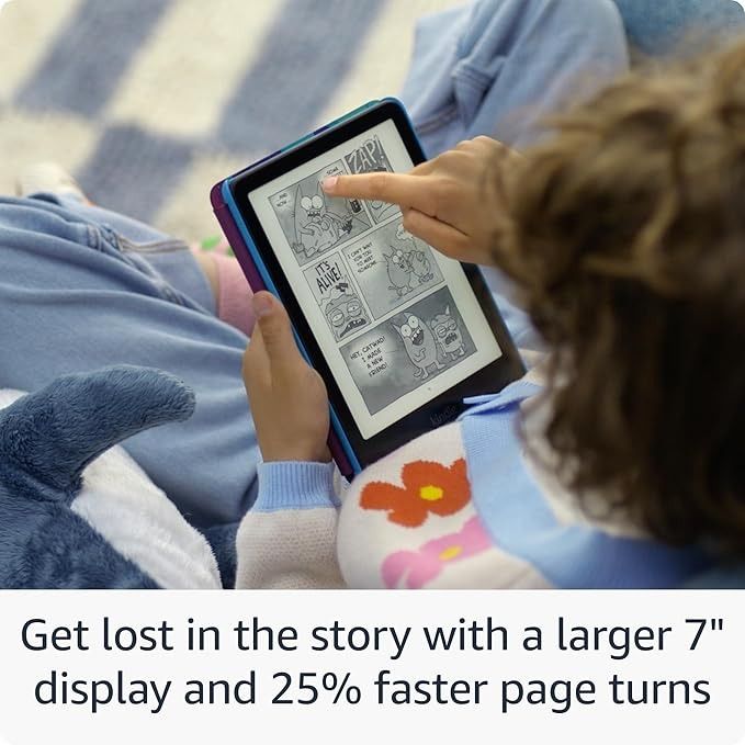 Kindle Paperwhite 6 12th Kids kèm Cover chính hãng Amazon - 16Gb
