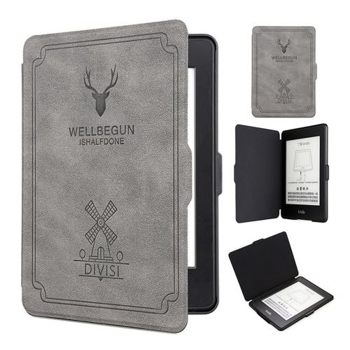 Bao da Kindle Paperwhite 4 10th - Nâu đậm